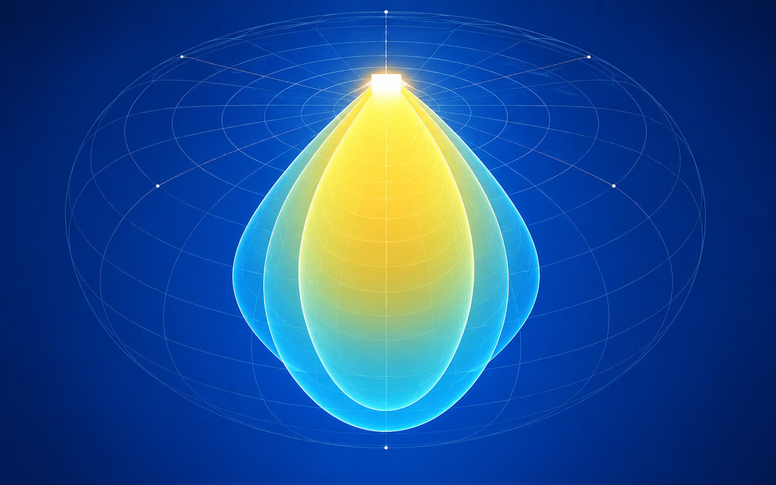LightSketch 3D Viewerで表示した配光形状